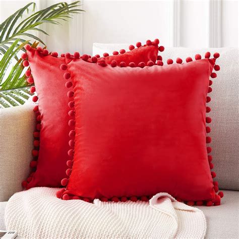 16x16 throw pillow covers - Fits 16x16 insert (15.5x15 cover) or Fits 12x18 insert (11x19 cover) Note: These small sizes are decorative in nature and are generally too small to provide functional back support for adults. * Please note that if you are unsure of the sizing, we strongly recommend that you purchase the inserts first and figure out what looks in best proportion to your furniture, …